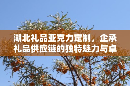 长沙礼品定制酒——企承礼品的独特供应链魅力